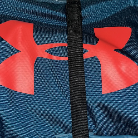 Under Armour LOGO Duffle Bag, Blue - Picture 6 of 8